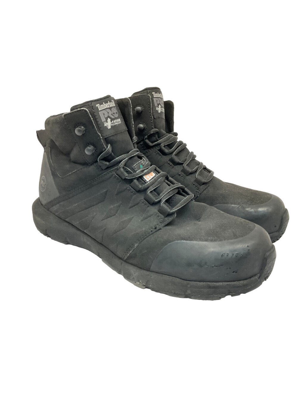 Timberland PRO Men's A297S Radius CTCP Mid Athletic Work Boot Black Size 11W